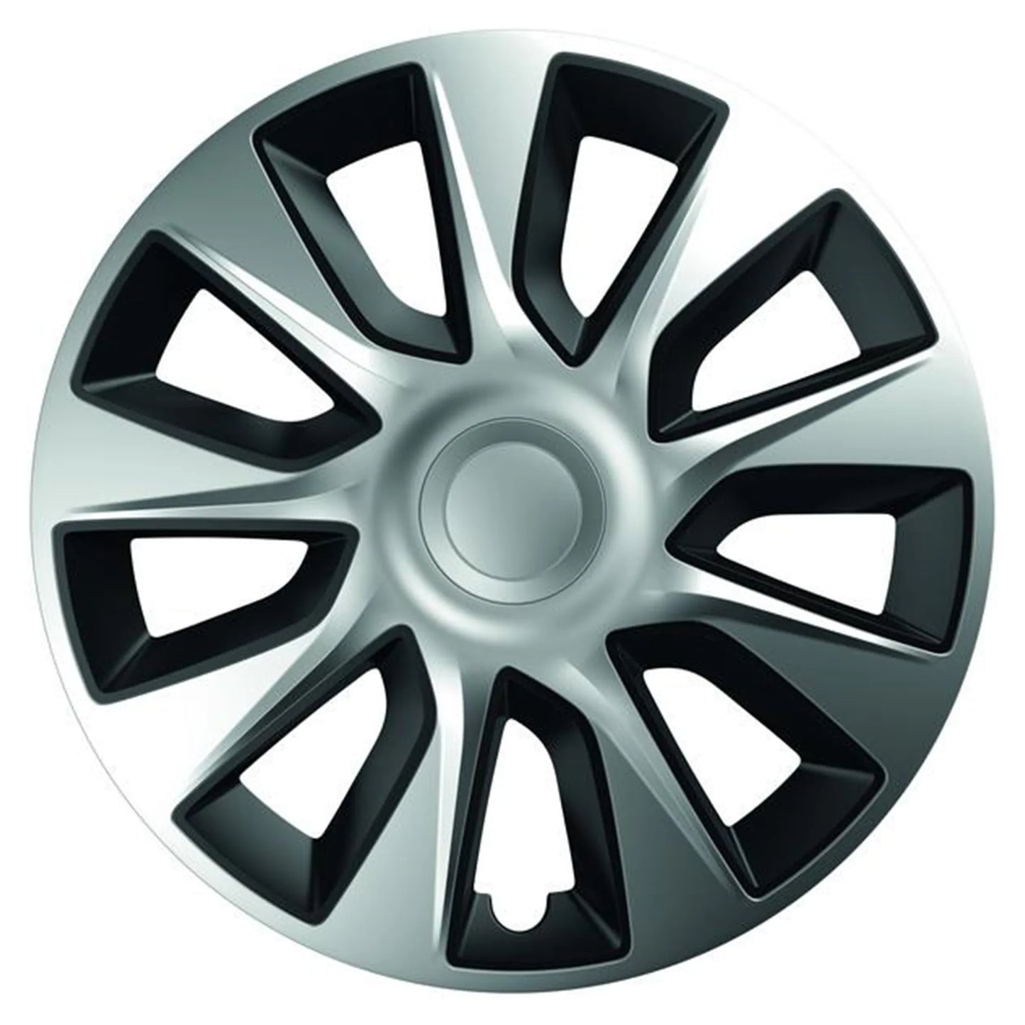 Set Capace Roti 16` Silver&Black Stratos