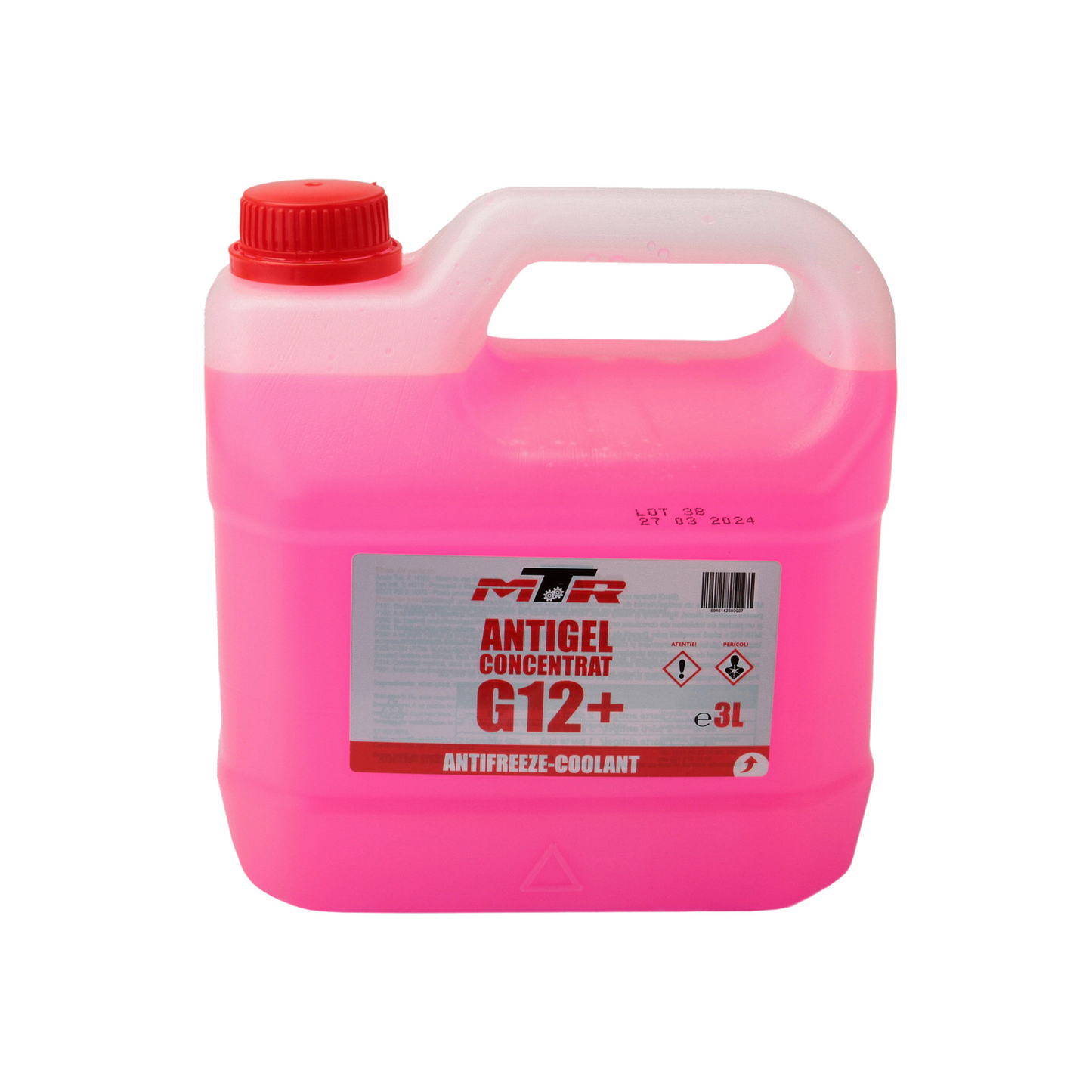 Antigel concentrat MTR G12+ rosu 3 L (801613)