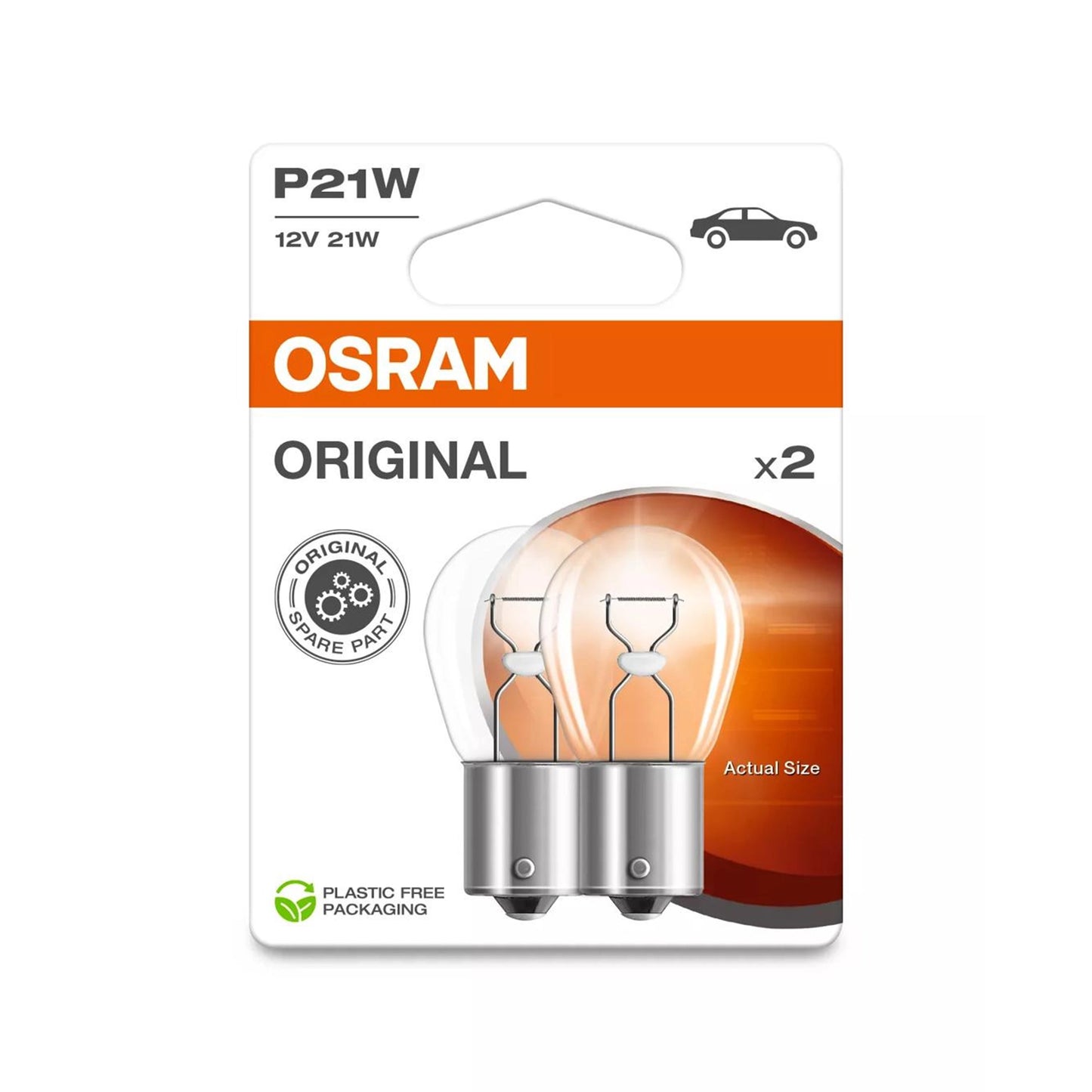 Bec Osram P21W 12V 21W Ba15S (set 2 bucati)