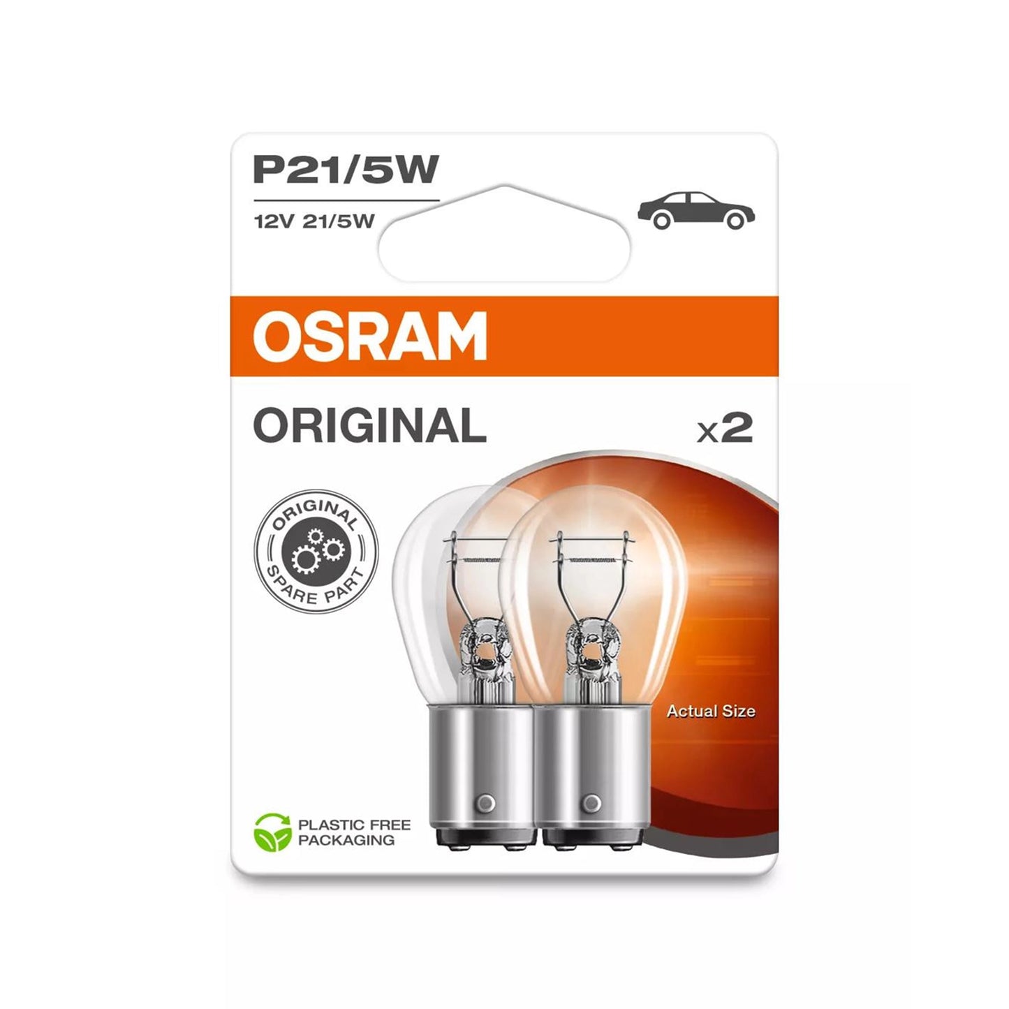 Bec Osram P21/5W 12V 21/5W Bay15S (set 2 bucati)