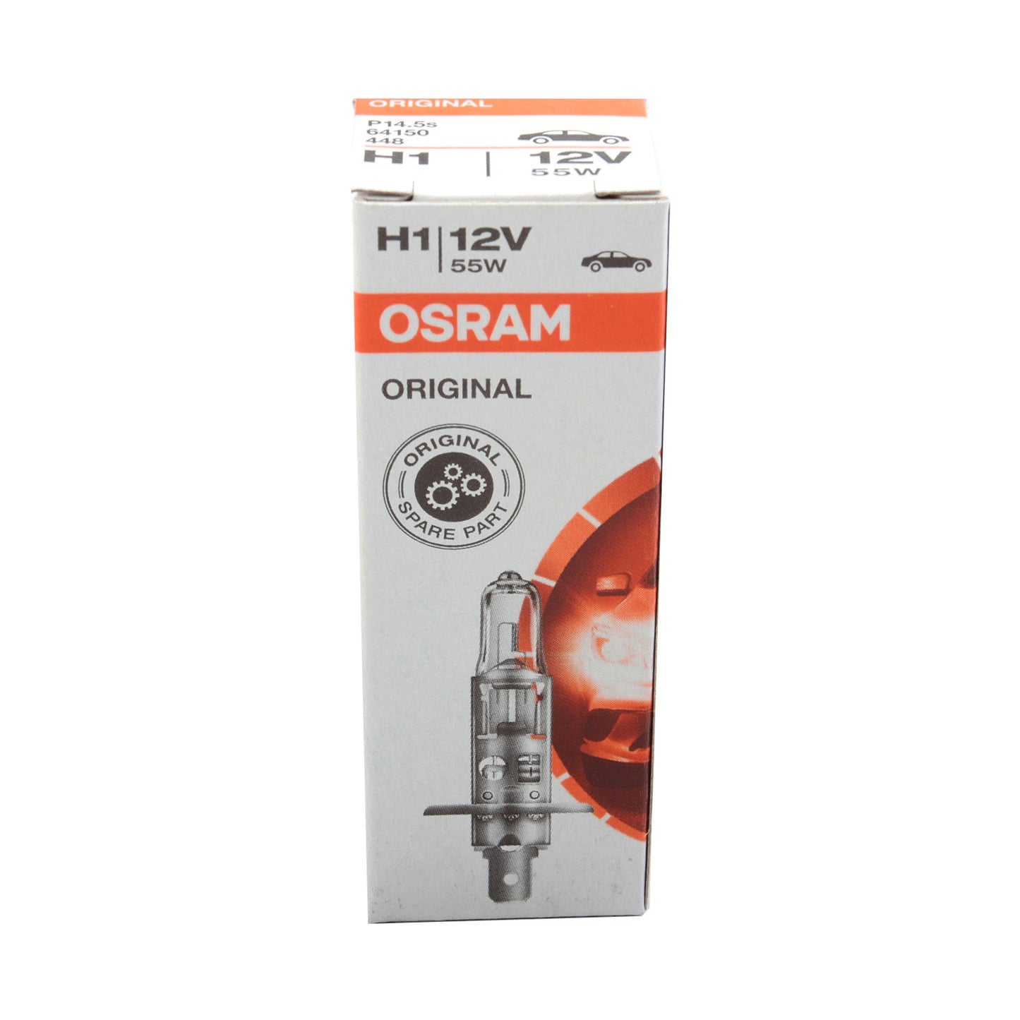 Bec Osram H1 12V 55W P14.5S (Faza Lunga)