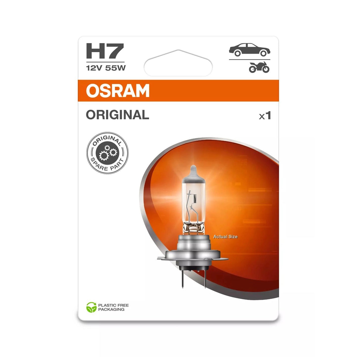 Bec Osram H7 12V 55W Px26D Blister