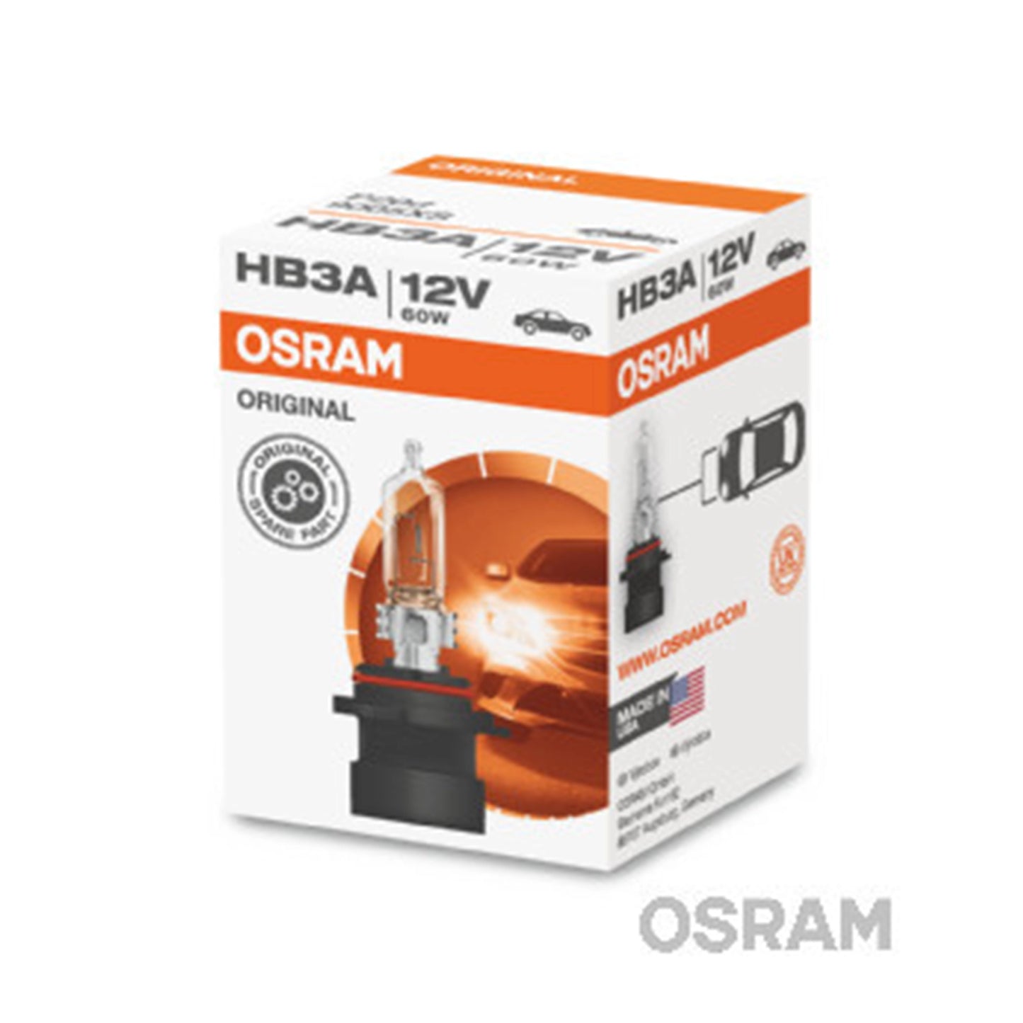 Bec Osram Hb3A 12V 60W P20D