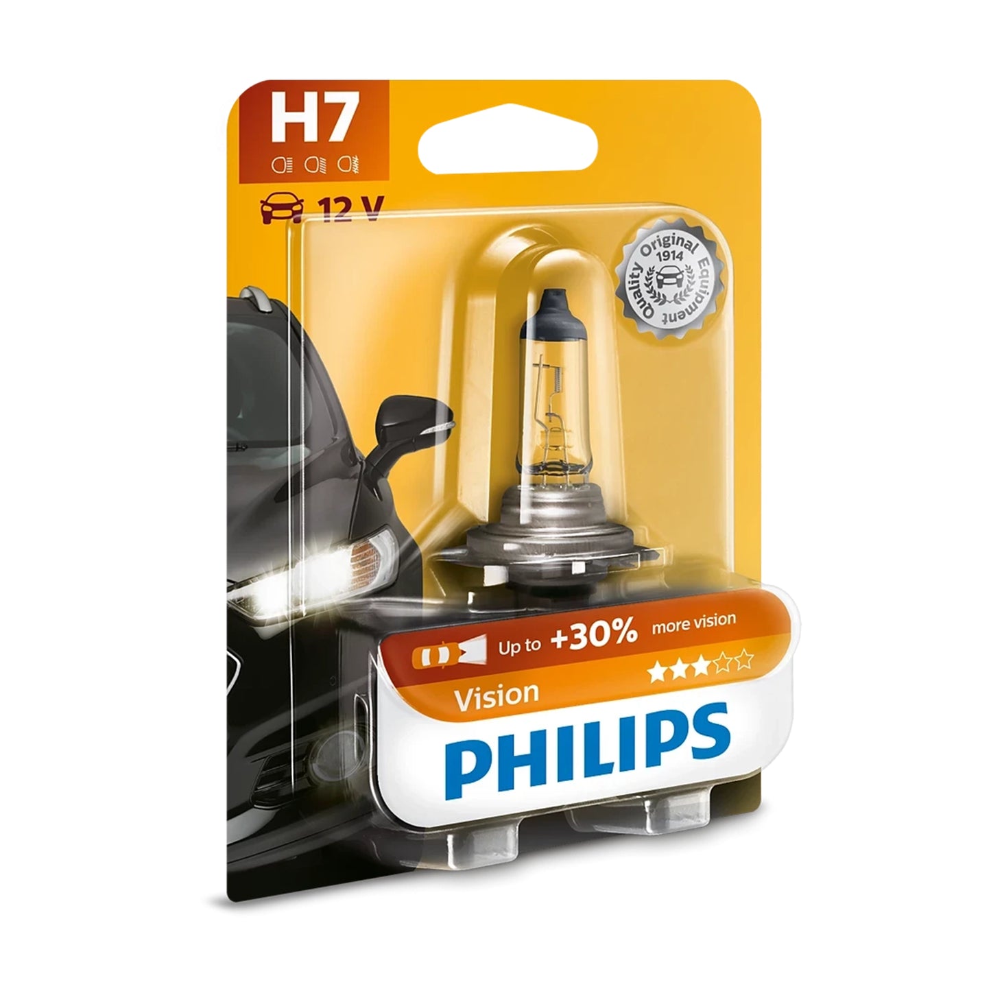 Bec Halogen Philips H7 Vision 12V 55W Px26D