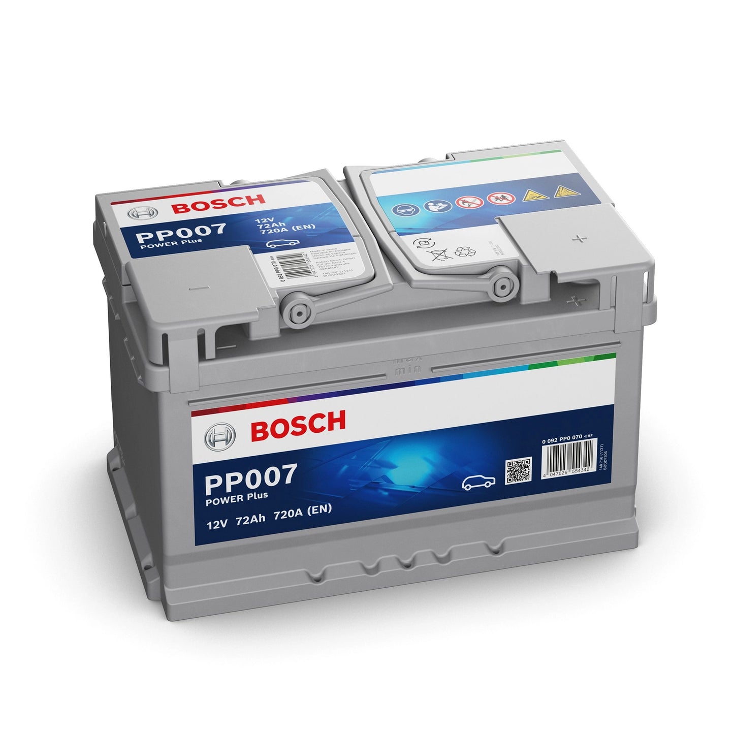 Baterie Auto BOSCH Power+ Sli 72 Ah (0092PP0070)