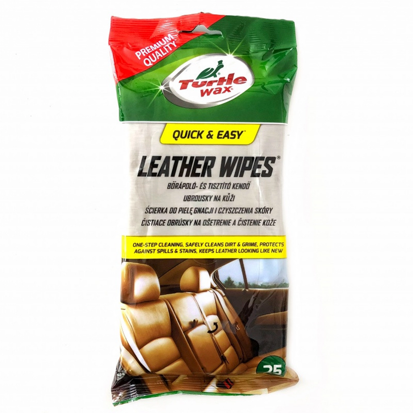 Set 25 Servetele Turtle Wax Intretinere Piele