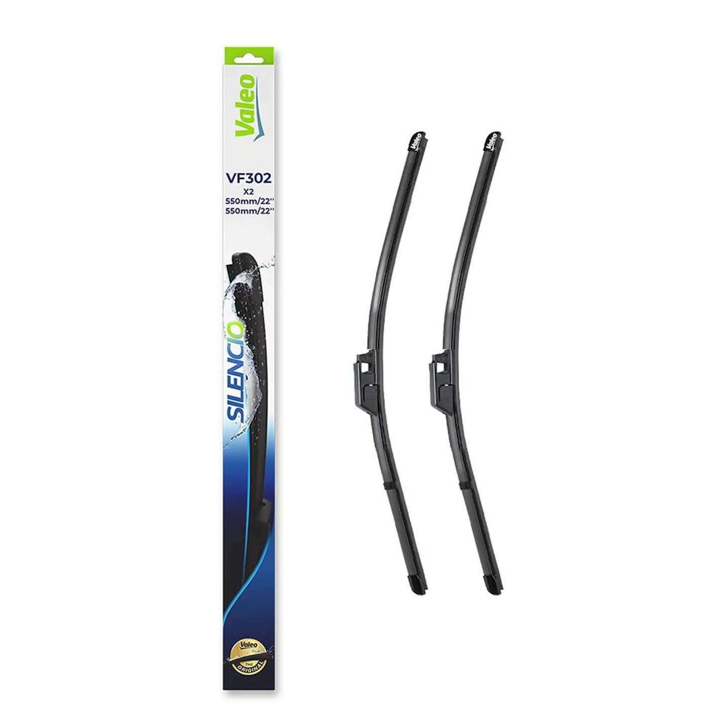 Set stergatoare VALEO Silencio 550/550 mm - Audi A4 B6, B7, C5, Seat Exeo