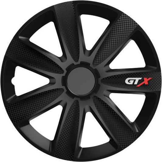 Set Capace Roti Model Gtx Carbon Black 15"