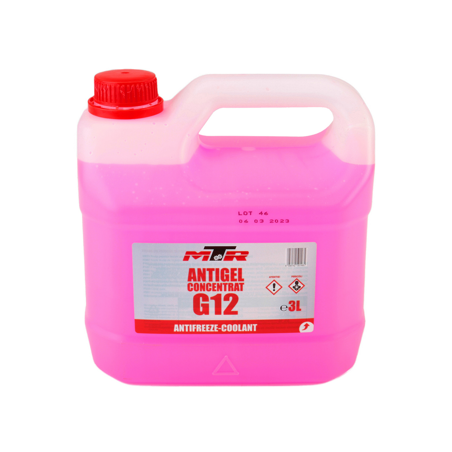 Antigel concentrat MTR G12 rosu 3 L (801620)