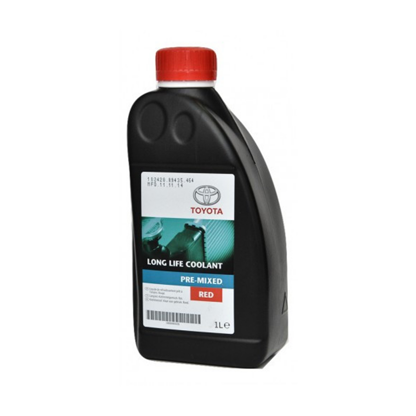 Antigel diluat Toyota OE Rosu Long Life 1L (0888980006)