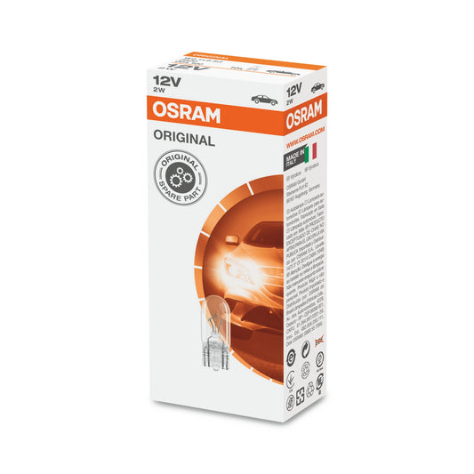 Bec Osram 2W 12V W2,1X9,5D (set 10 bucati)
