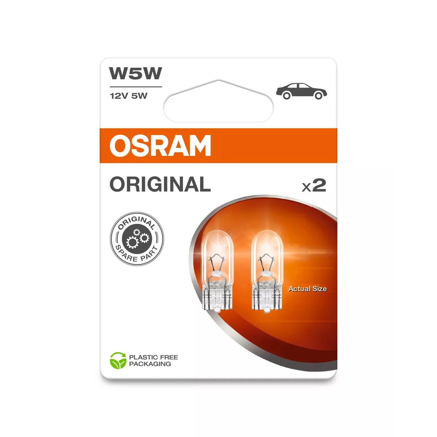 Bec Osram W5W 12V 5W W2.1X9.5S Set 2 Buc