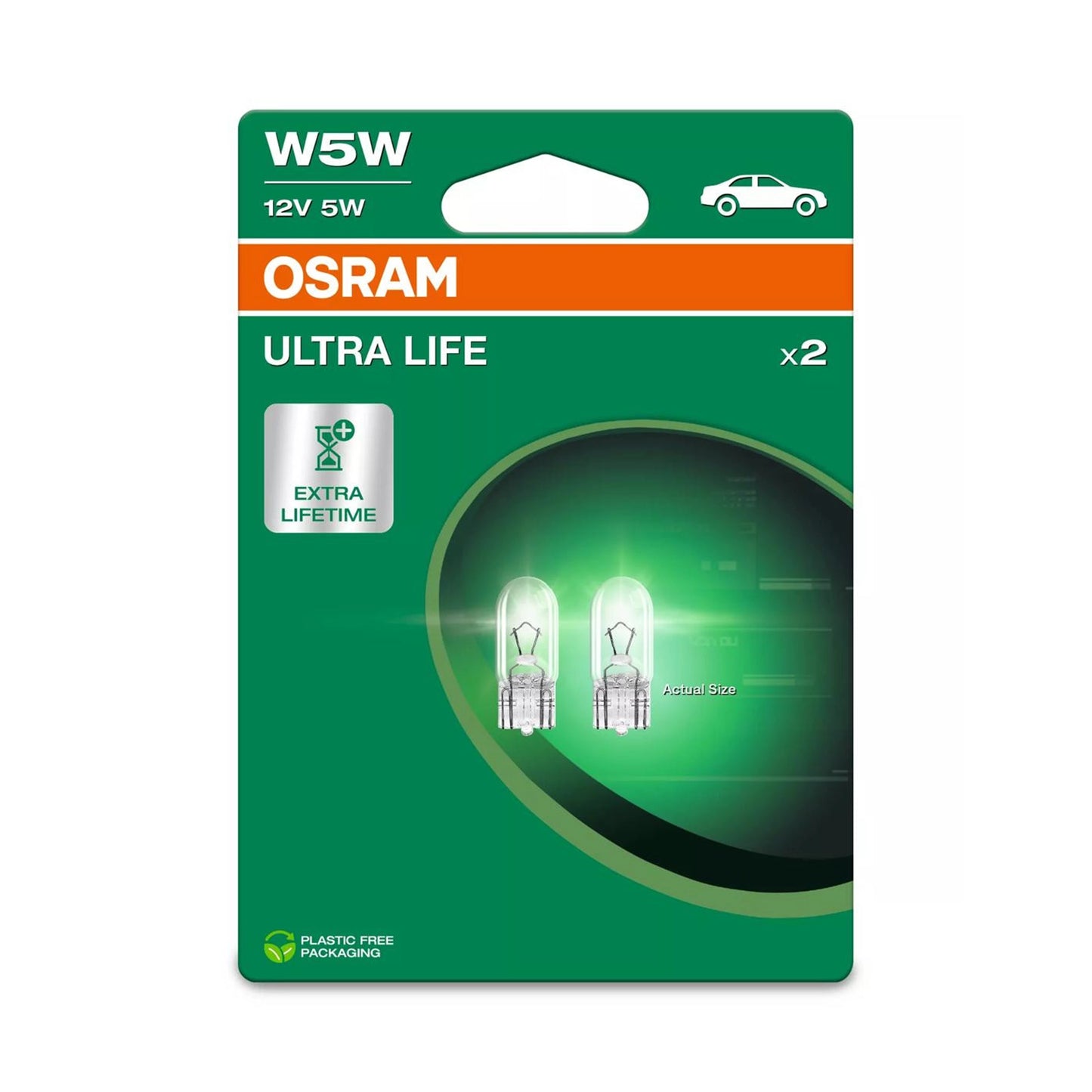 Bec Osram Ultra Life W5W 12V 5W W2.1X9.5S (set 2 bucati)