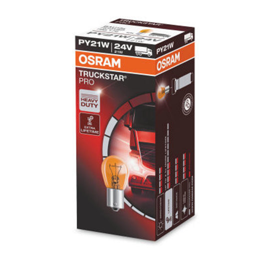 Bec Osram Truckstar Pro Py21W 24V 21W Bau15S