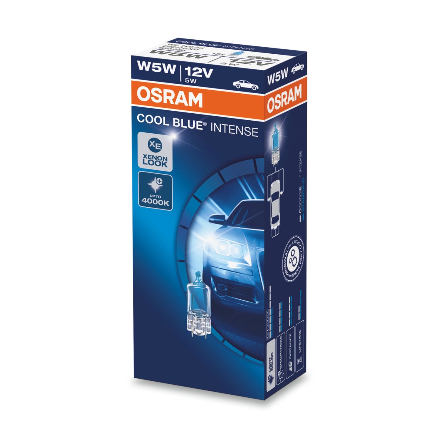 Bec Osram Cool Blue Intense W5W 5W 12V W21X9.5D