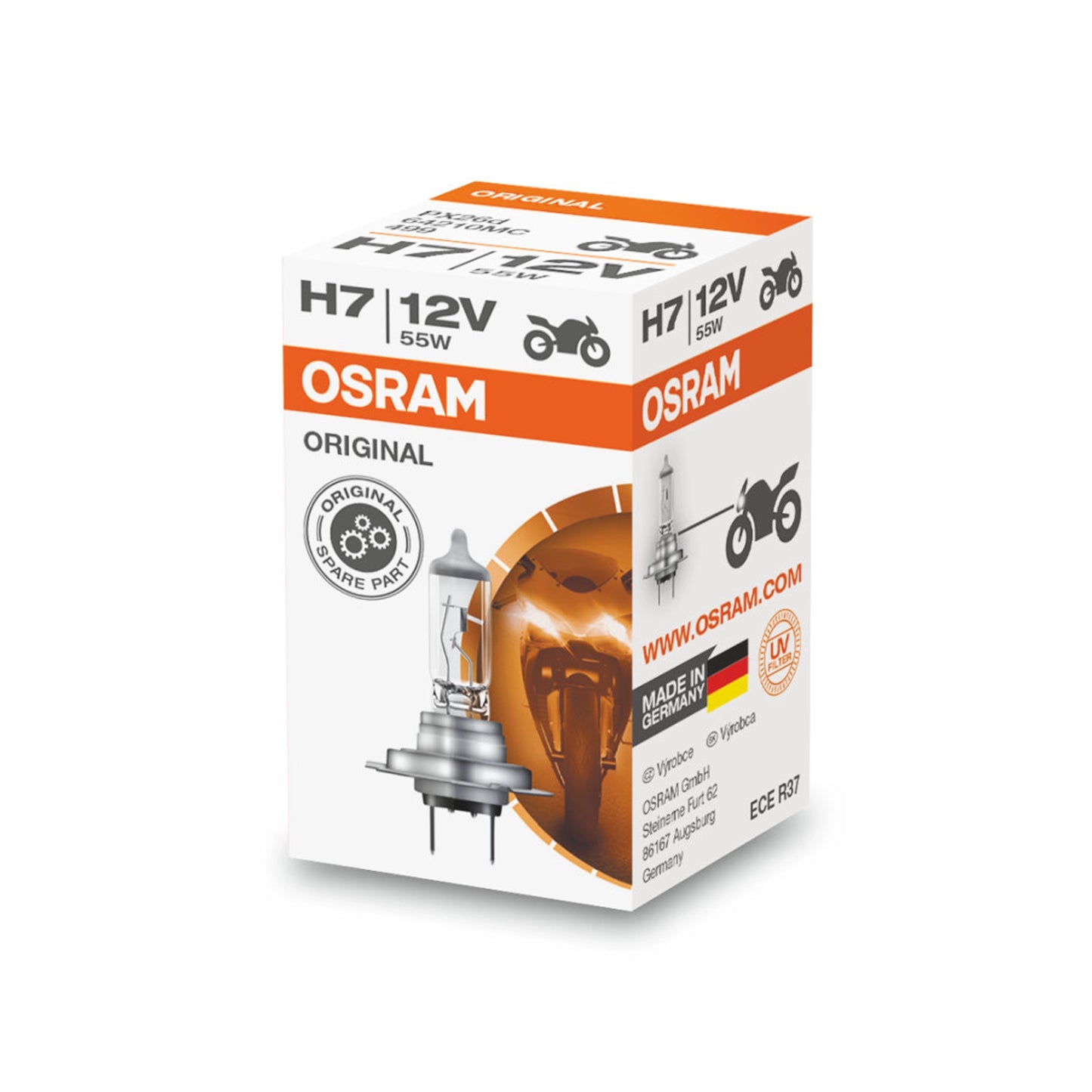 Bec Osram H7 12V 55W Px26D (Faza Lunga)