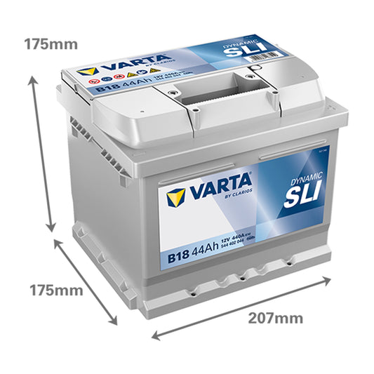 Baterie auto Varta Blue Dynamic 44 Ah (544402044)