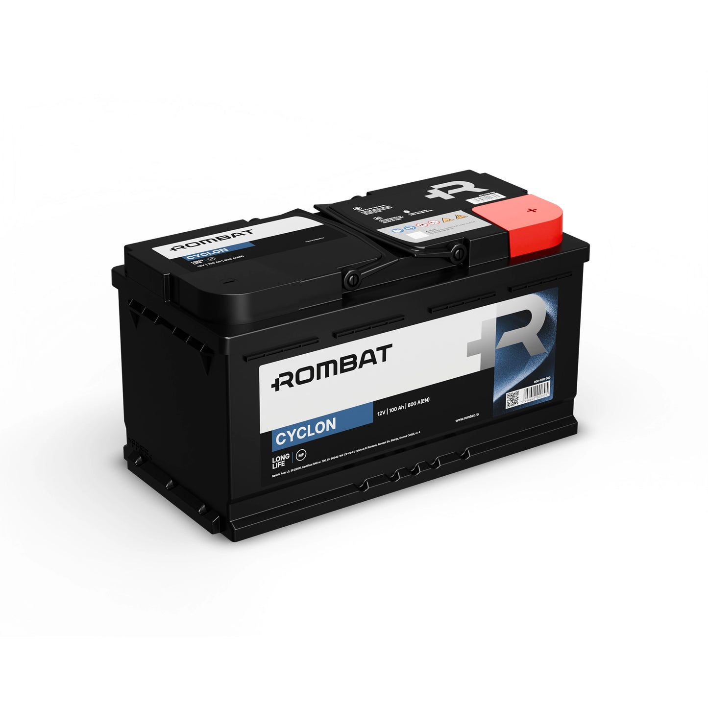 Baterie auto ROMBAT CYCLON 12V 100Ah 800A (6004750080)
