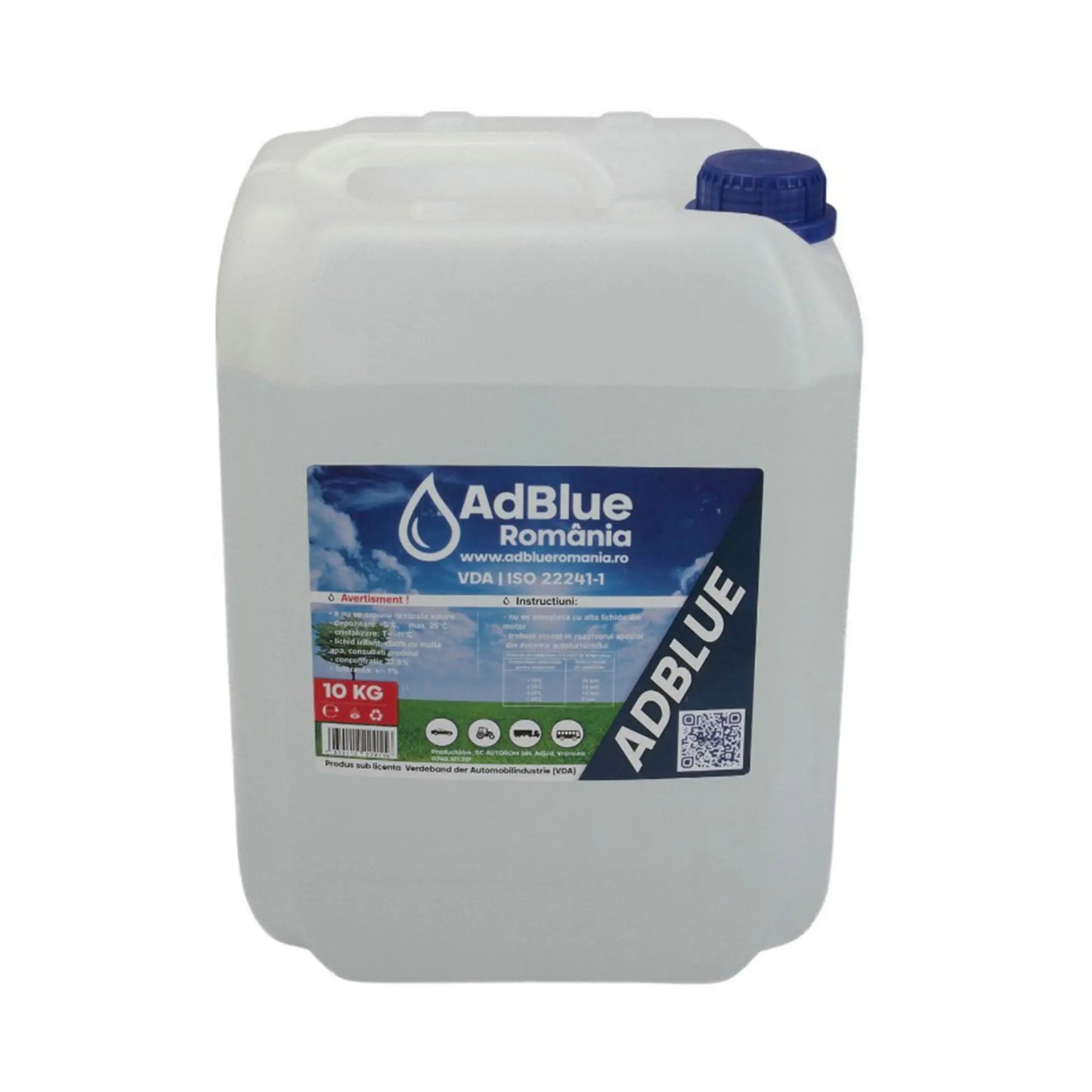 Soluție AdBlue 10 L cu Pâlnie (Euro IV, V, VI) - Canistră HDP (12222789)