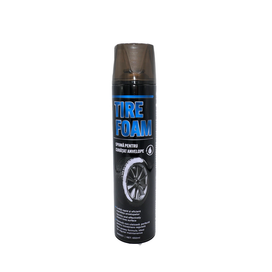 Spray Curatat Anvelope Cu Spuma Pe Baza De Apa Noxaro - 650 ml