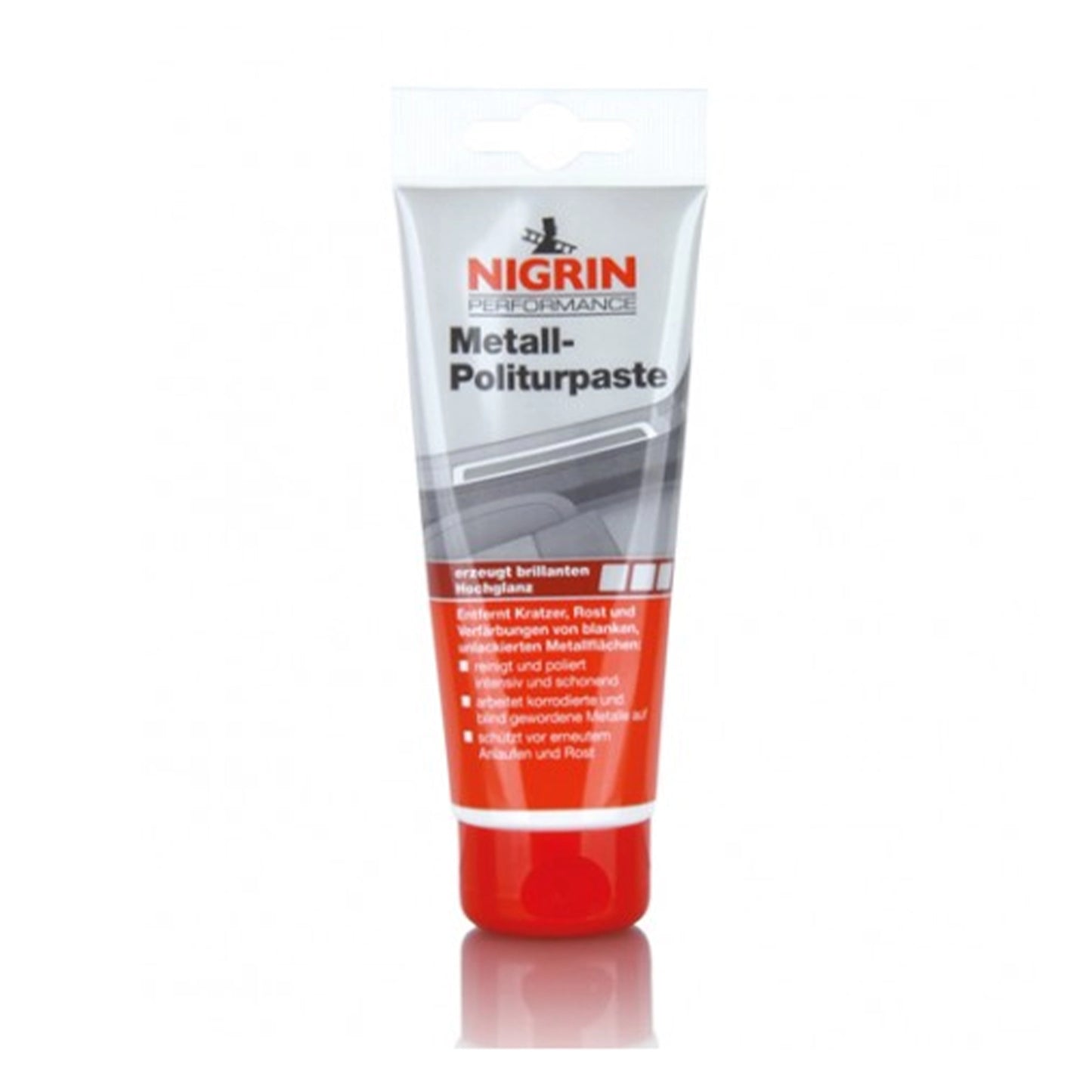 Nigrin Pasta Lustruire Metal - 75 ml