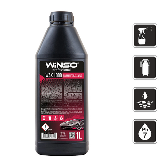 Ceara Auto Winso Professional Wax 1000 Nano Waterless Wax - 1 Litru