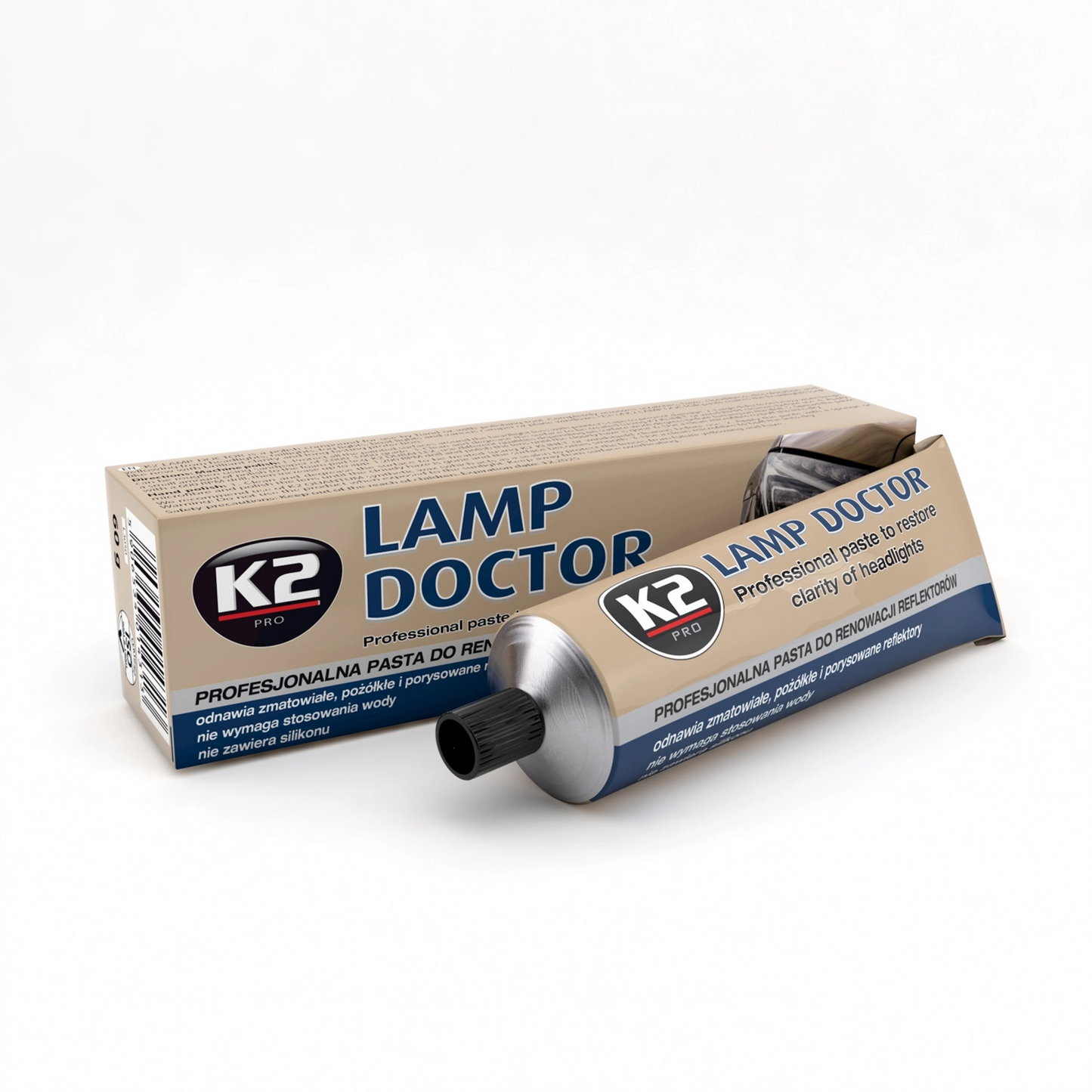 Lamp Doktor - Pasta Pentru Lustruit Faruri, Stopuri, Proiectoare