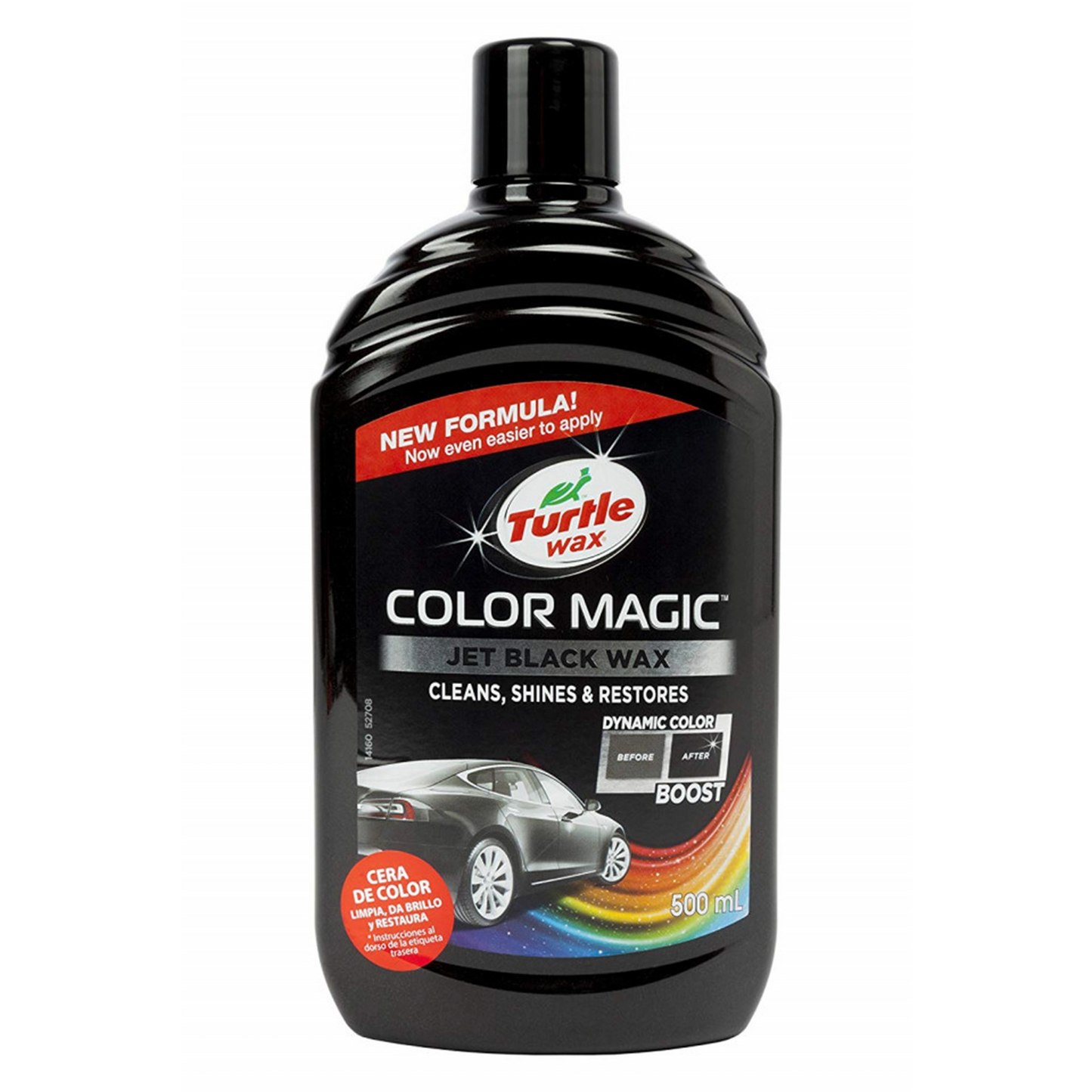 Pasta Polish Turtle Wax Color Magic Black Wax - 500 ml