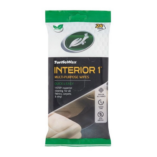 Set 24 Servetele Turtle Wax Intretinere Interior Multi-Purpose