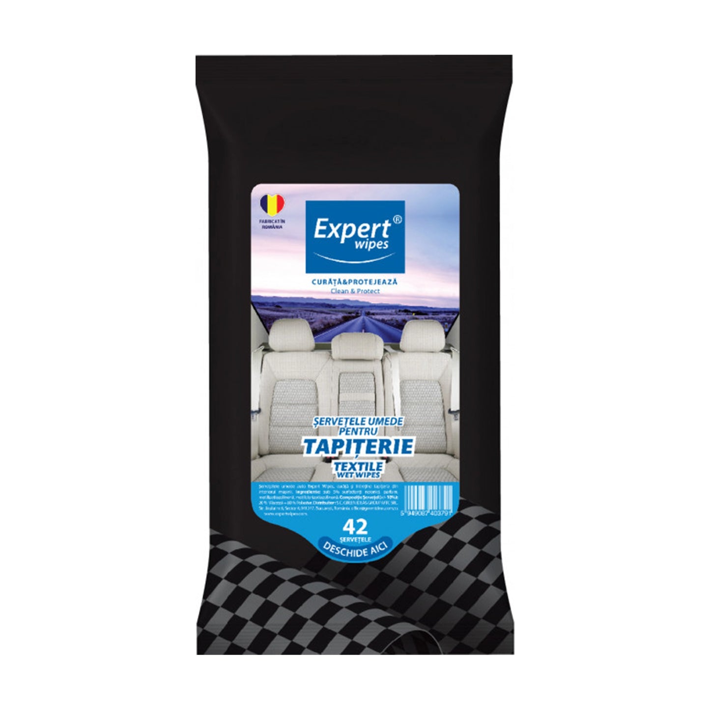 Servetele Umede Pentru Tapiterie Expert Wipes - 42 Servetele