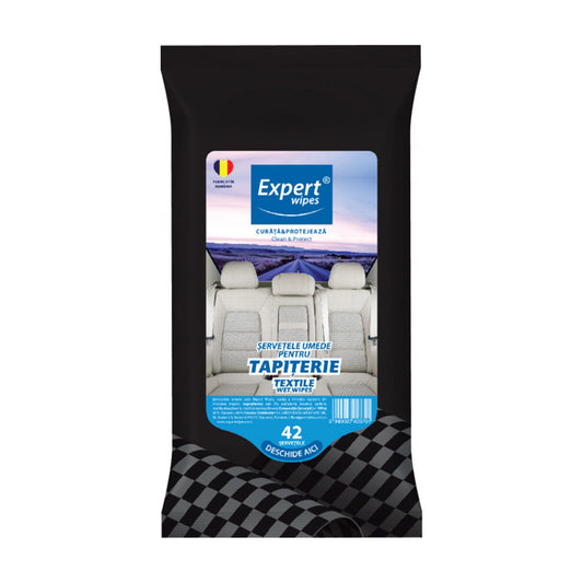 Servetele Umede Pentru Tapiterie Expert Wipes - 42 Servetele