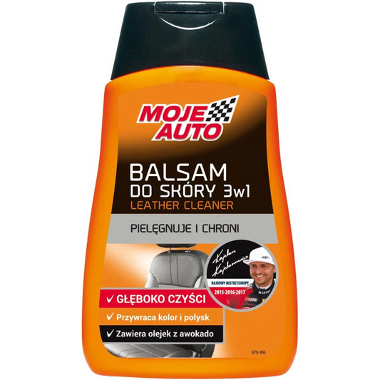 Lotiune Pentru Tapiterie Piele 3 In 1 Moje Auto - 250 ml