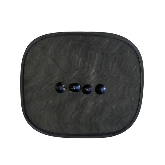 Parasolar Lateral Negru cu Ventuze 44*38 cm (Set 2 buc.)