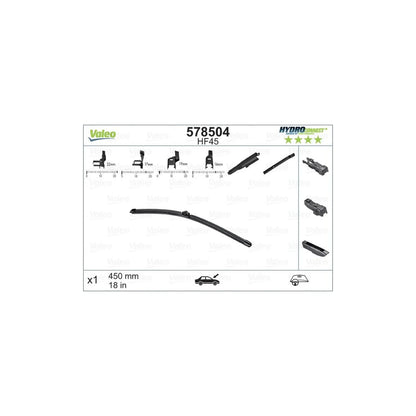 Stergator VALEO Hydroconnect Hf-Hr 450 mm -