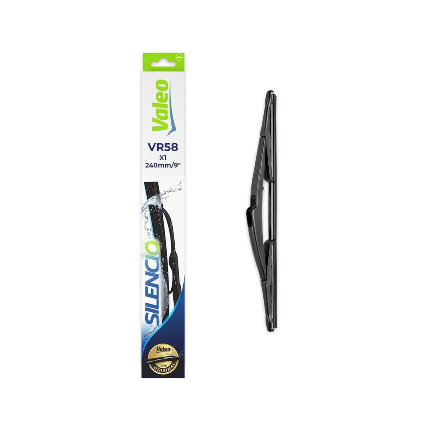Stergator luneta VALEO Silencio 240 mm - Vr58 Nissan Micra, Opel Astra H Gtc, Peugeot 308, Renault Kadjar, Megane IV, Grand Scenic IV