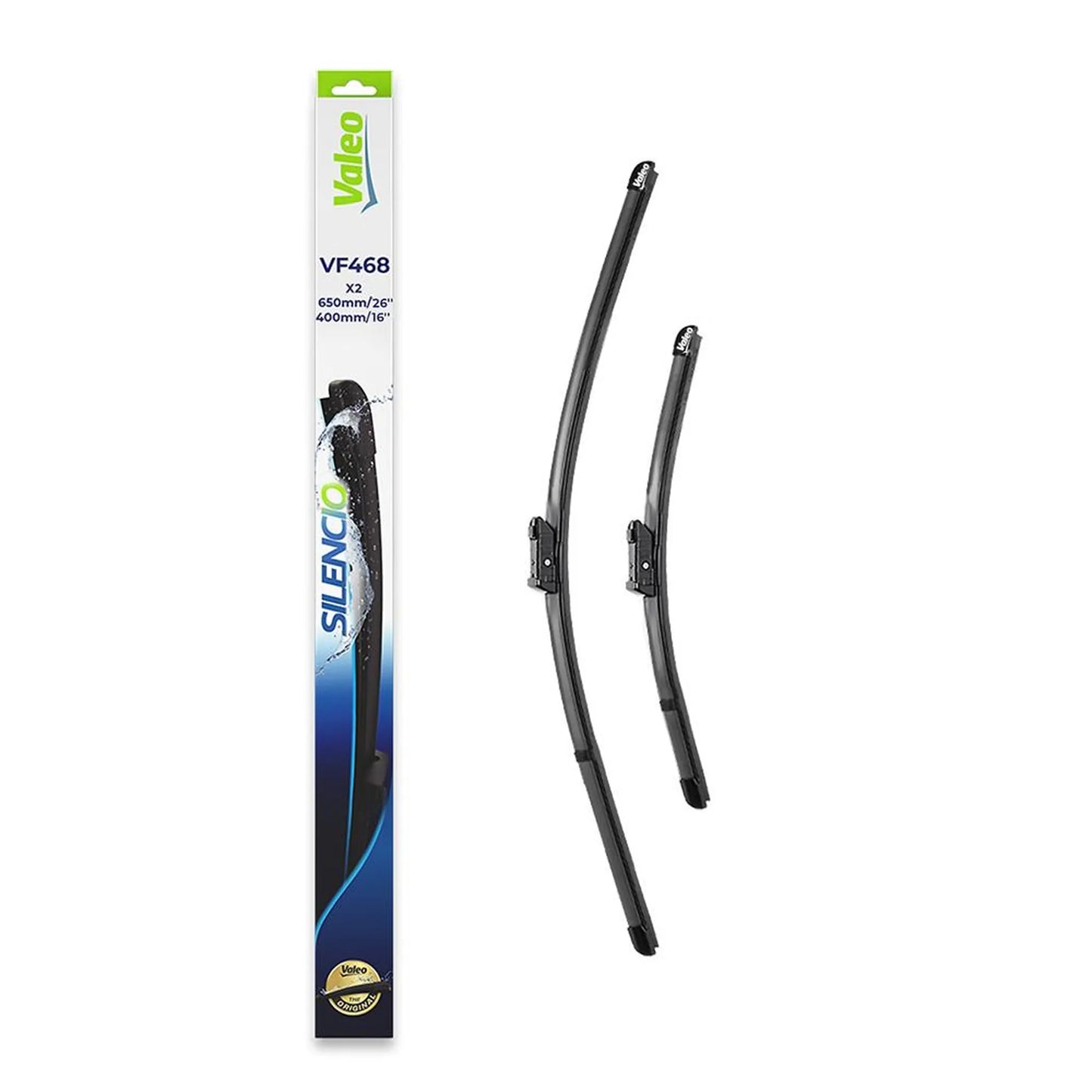 Set stergatoare VALEO Silencio 650/400 mm - Vf468 Bmw Seria 8, Citroen Berlingo, Ford Fiesta Vi, Peugeot Partner