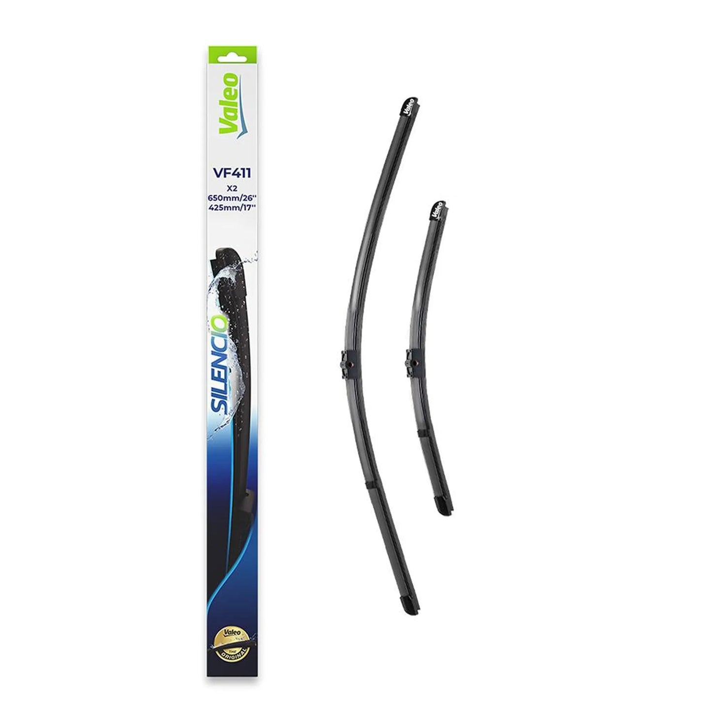 Set stergatoare VALEO Silencio 600.425 mm - Vf411 Ford Focus II, Peugeot 207