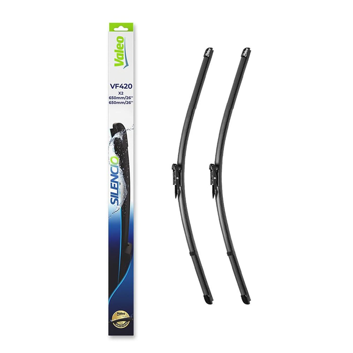 Set stergatoare VALEO Silencio 650/650 mm - Vf420 Seat Leon
