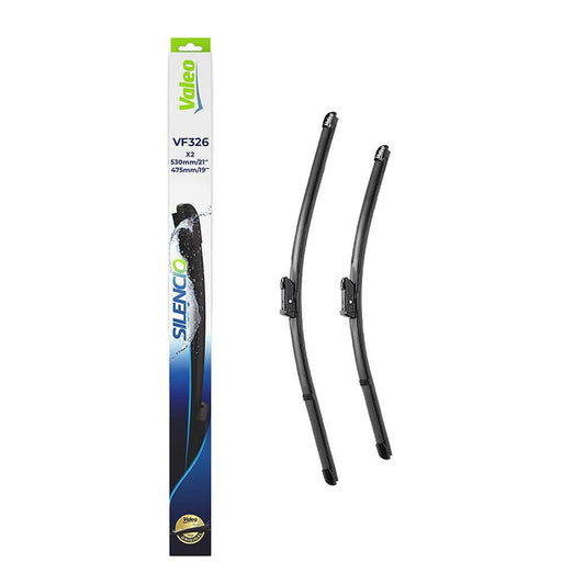 Set stergatoare VALEO Silencio 530/475 mm - Vf326 Seat Cordoba, Ibiza III, VW Polo