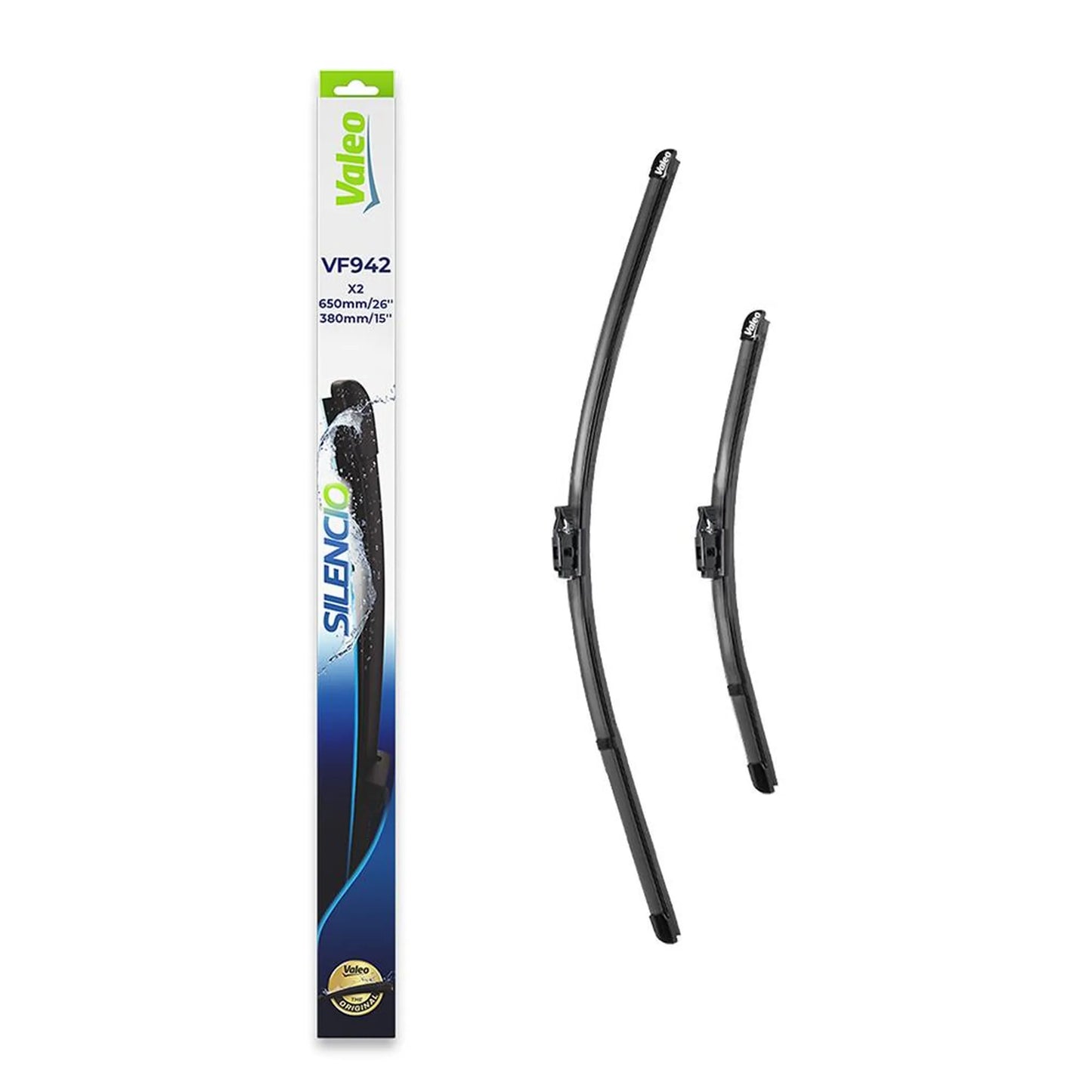 Set stergatoare VALEO Silencio 600/380 mm - Vf942 Renault Captur I