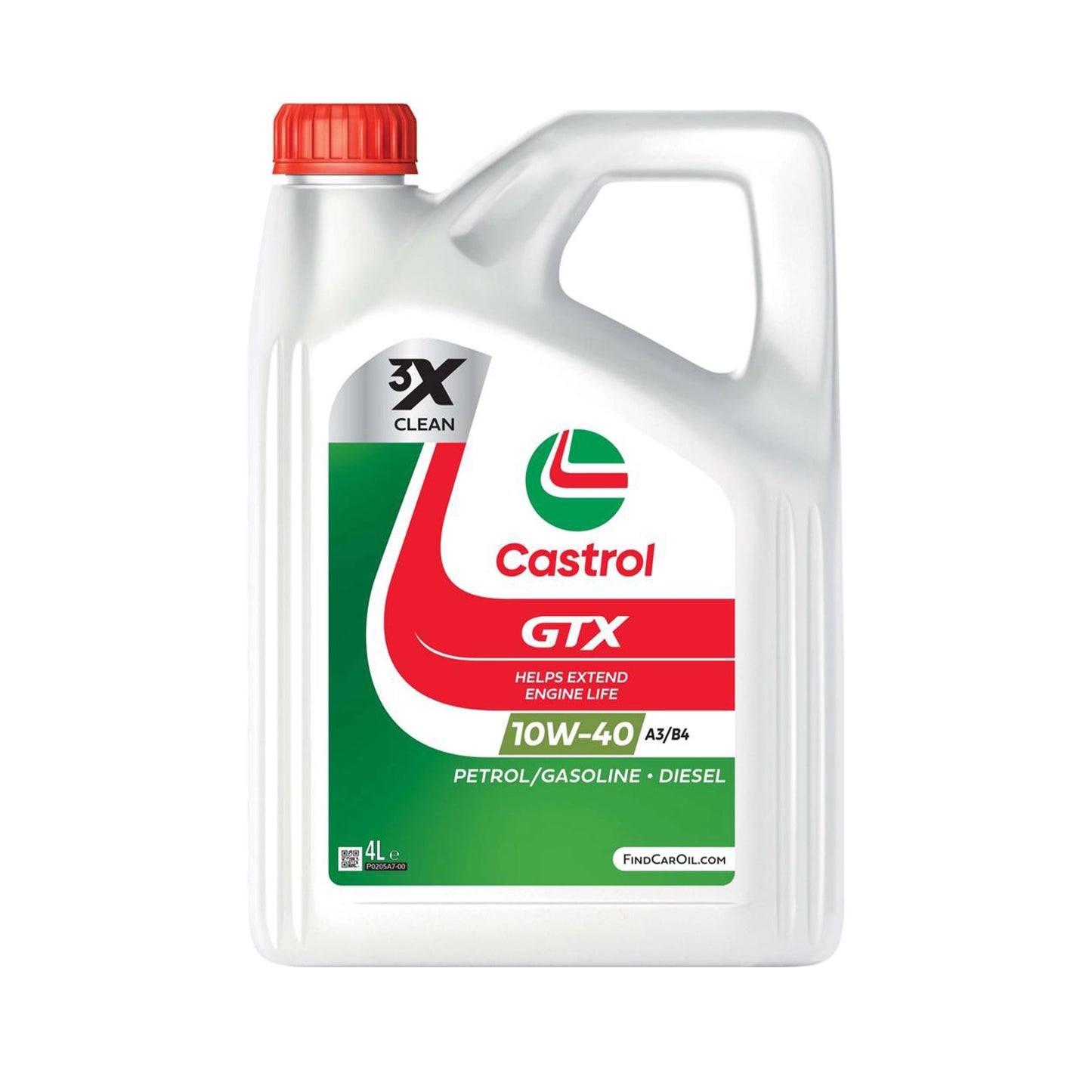 Castrol GTX Ultraclean 10W40 A/B - 4L (15F8FD)