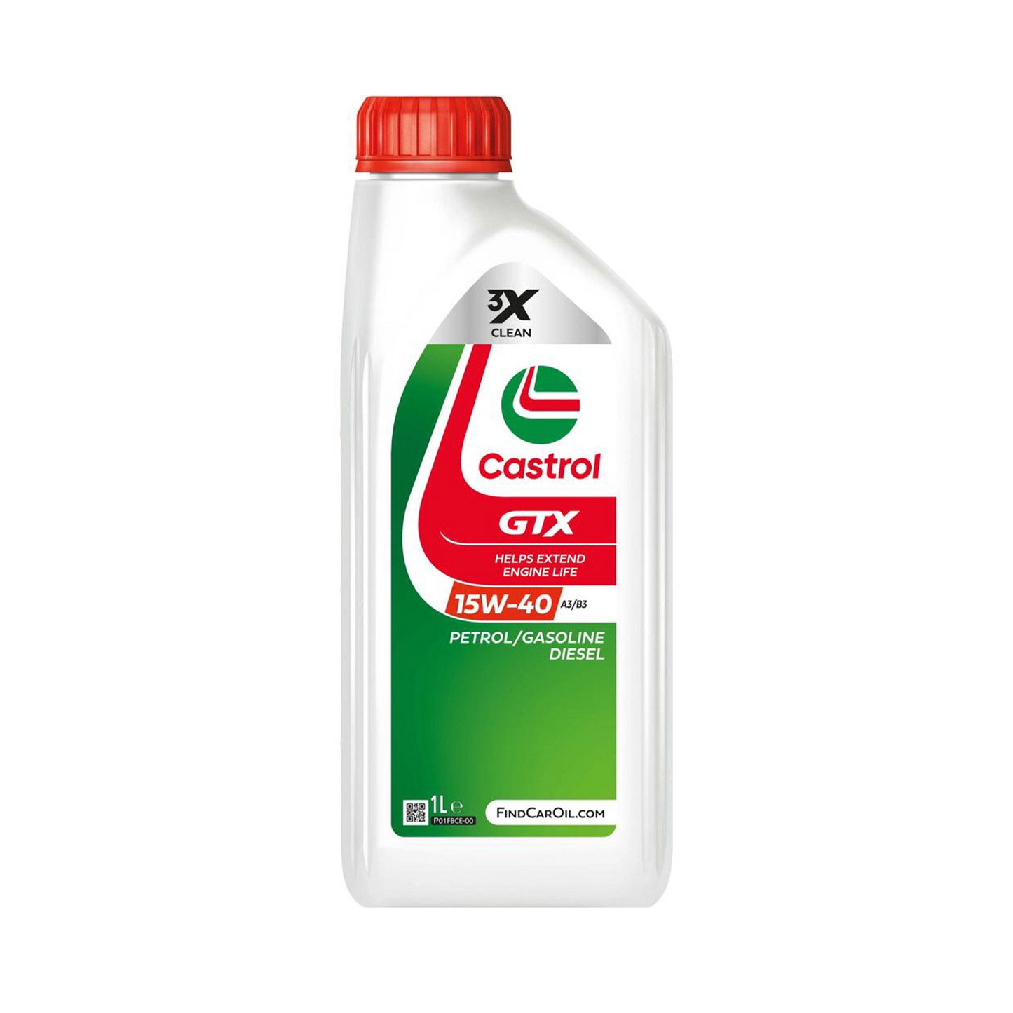Castrol GTX A3/B3 15W40 - 1L (15F627)